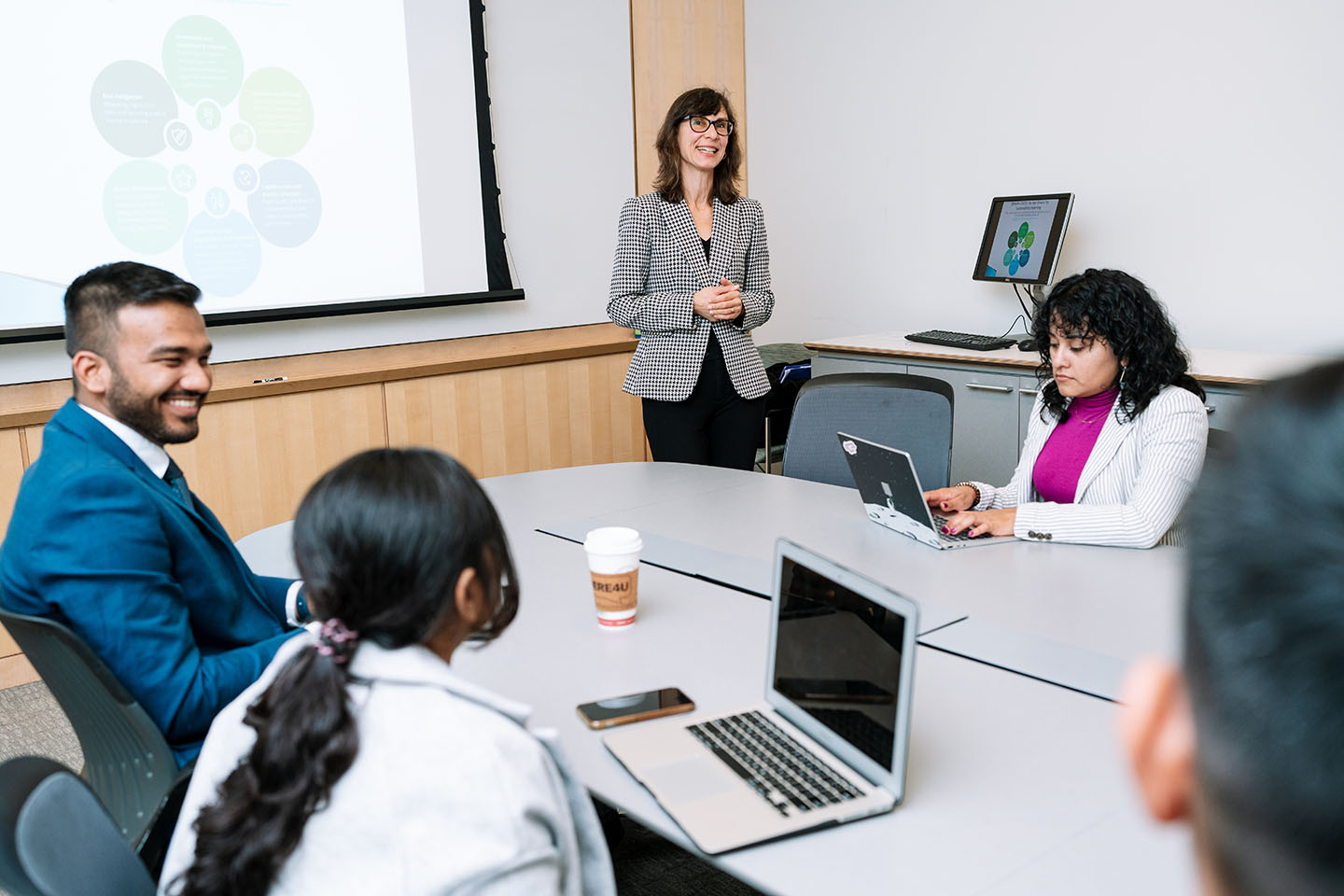Faculty and Students in Classroom