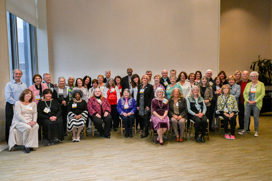Golden Reunion Society members at the 2024 celebration