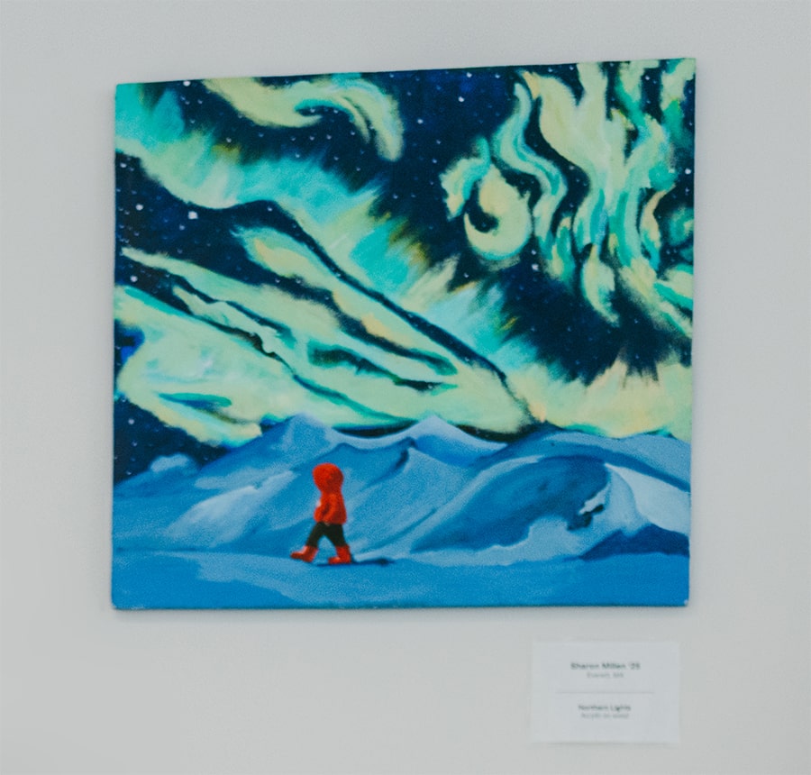 painting displayed in One Stop Gallery