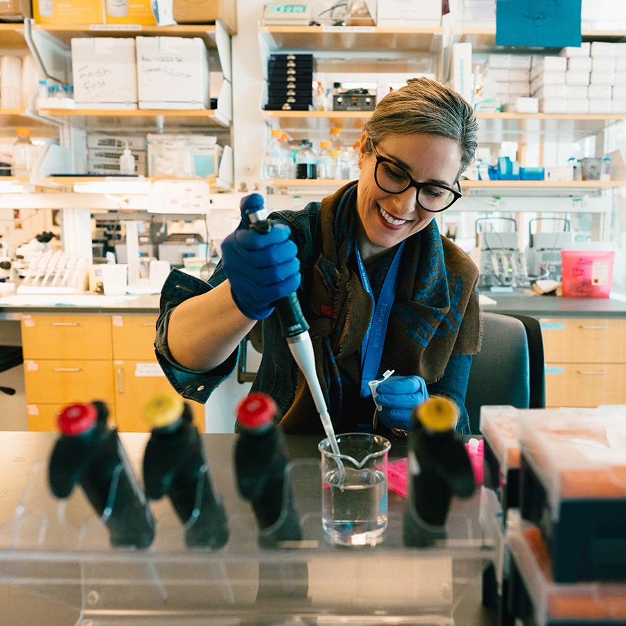 Research equipment at UMass Boston